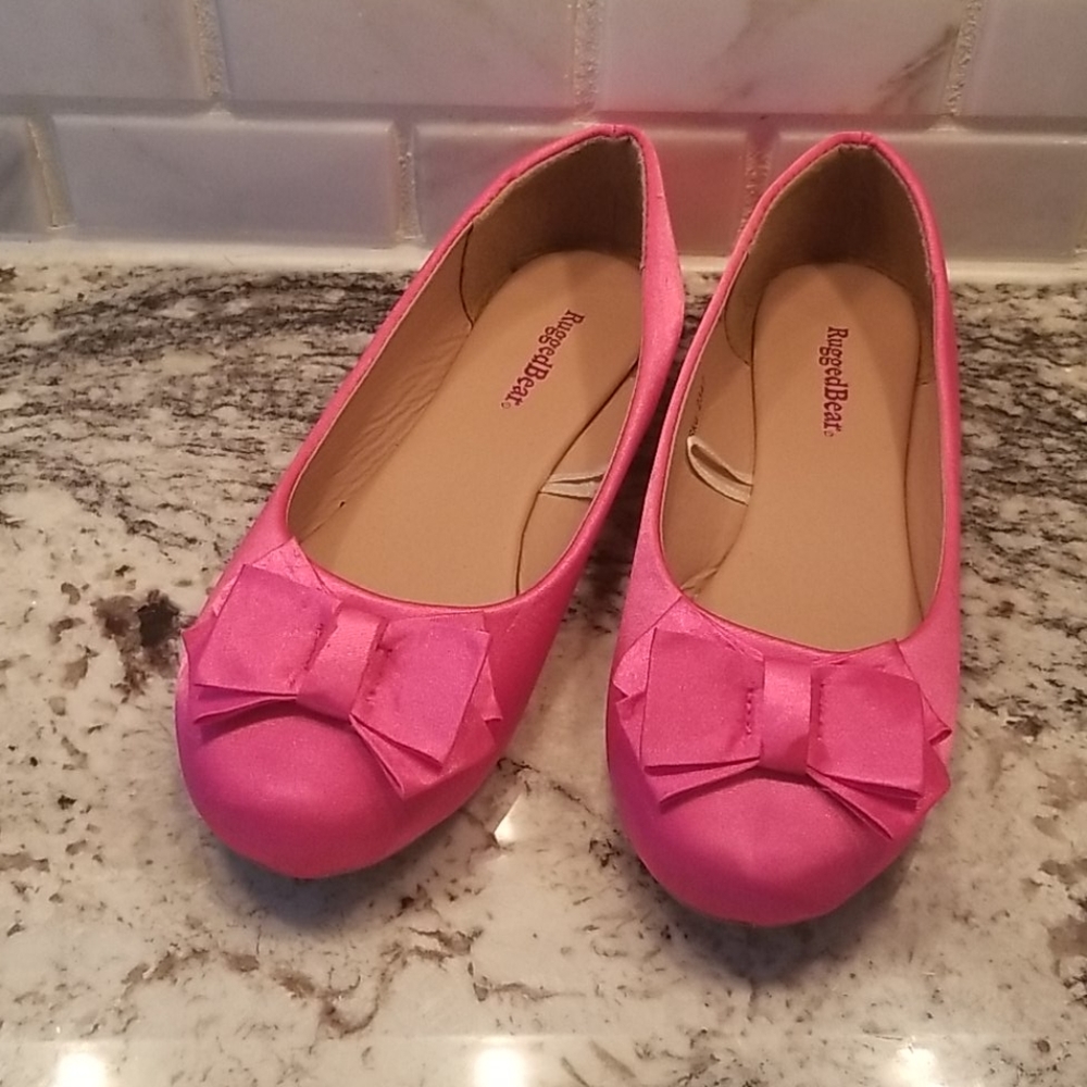 Girl Fuchsia color girl flats